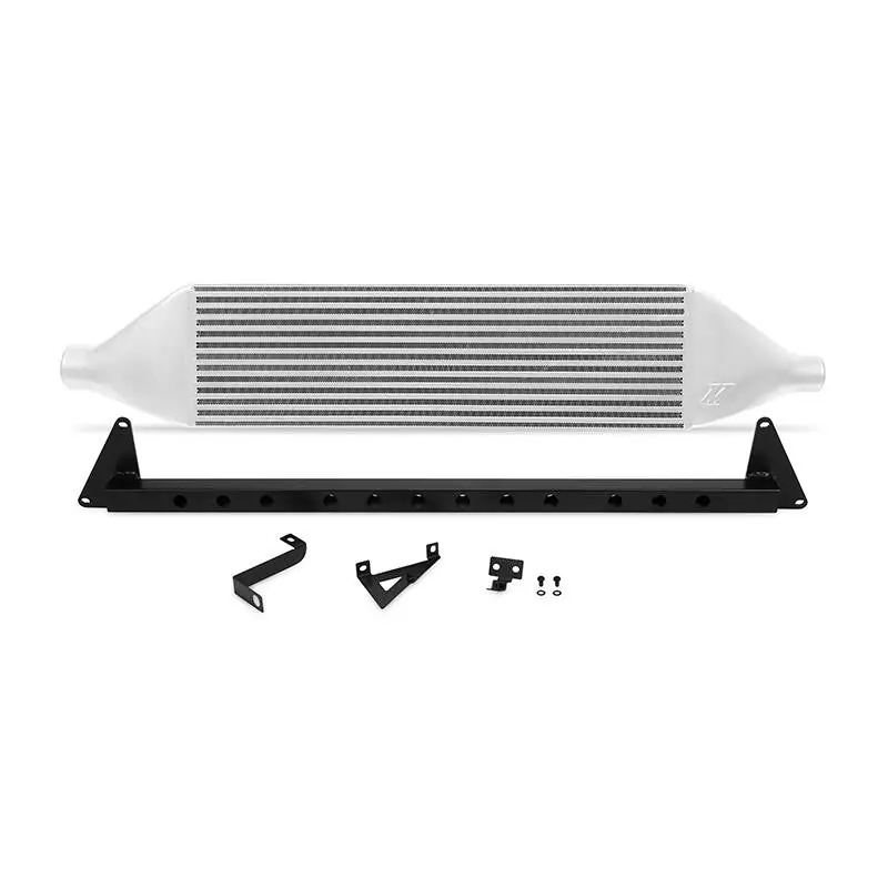Mishimoto Front Mount Intercooler and Crash Beam Silver - 2008-2014 Subaru STI