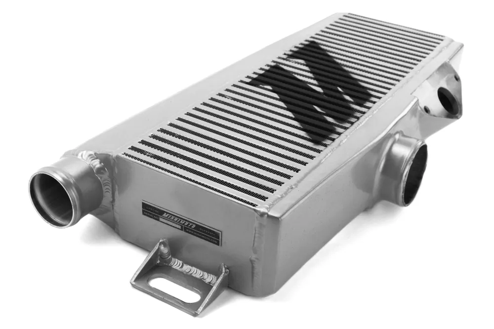 Mishimoto Silver Top Mount Intercooler w/ Black Hoses - 2002-2007 Subaru WRX / 2004-2007 STI
