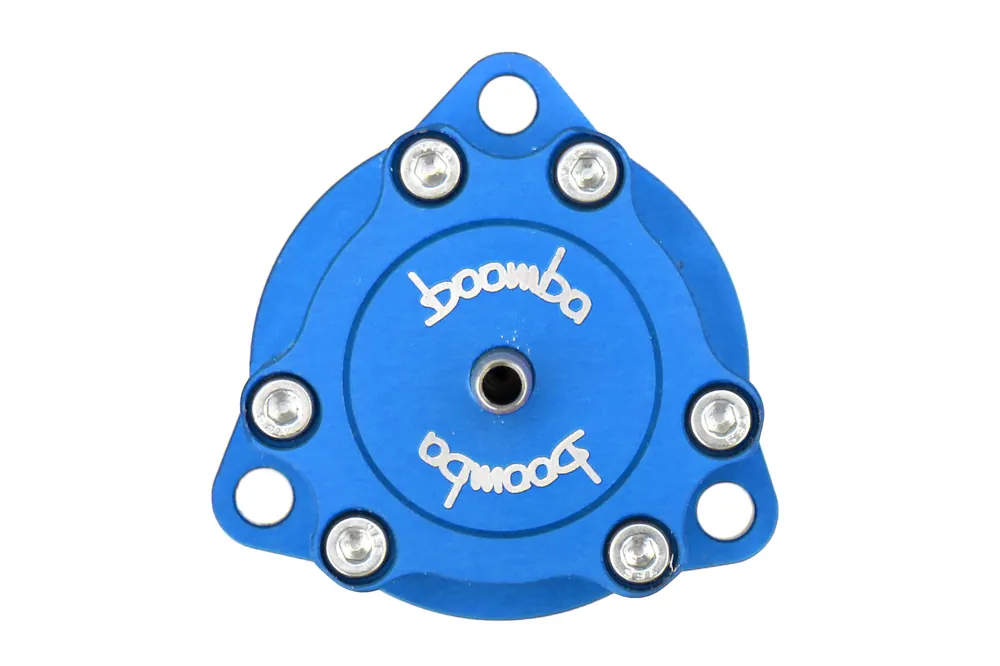 Boomba Racing Full Recirculating Bypass Valve Blue - 2016-2017 Ford Focus RS
