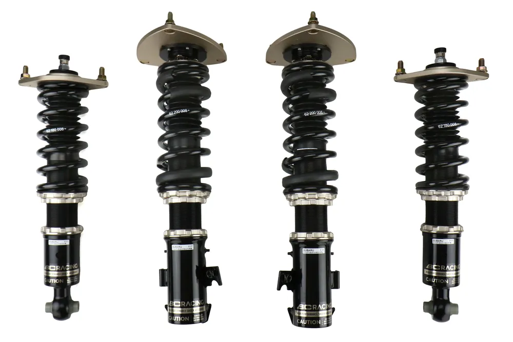 BC Racing BR Series Coilovers - 2008-2014 Subaru STI Sedan