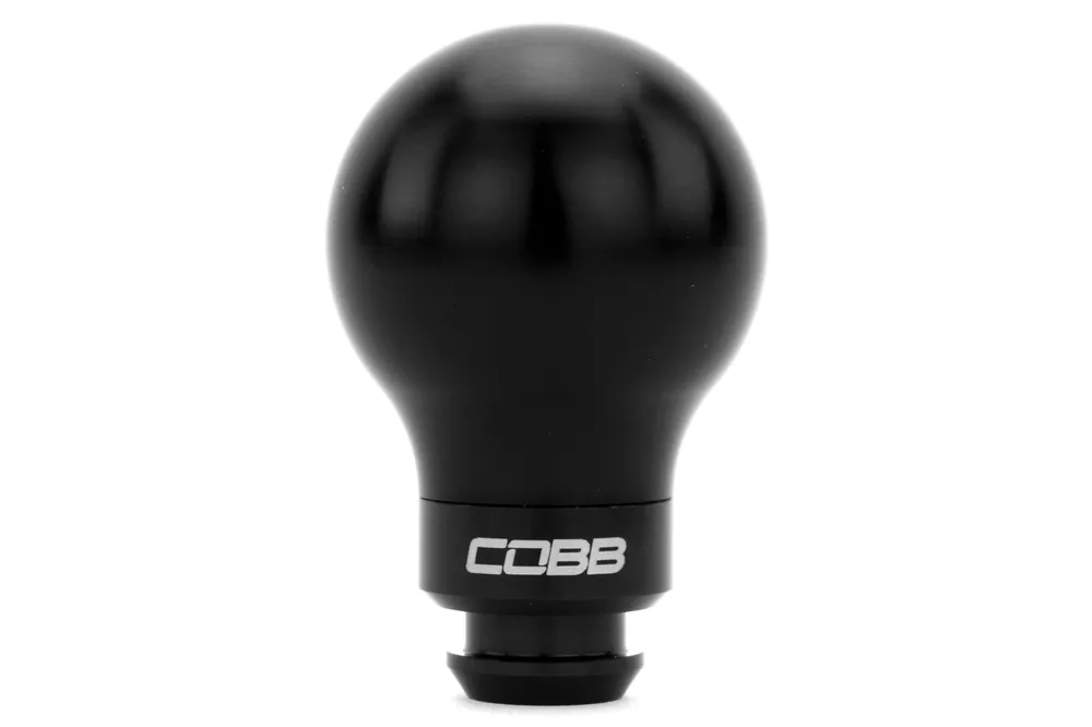 COBB Tuning Delrin Shift Knob Black 5MT - Subaru 5MT Models (inc. 2002-2014 WRX)