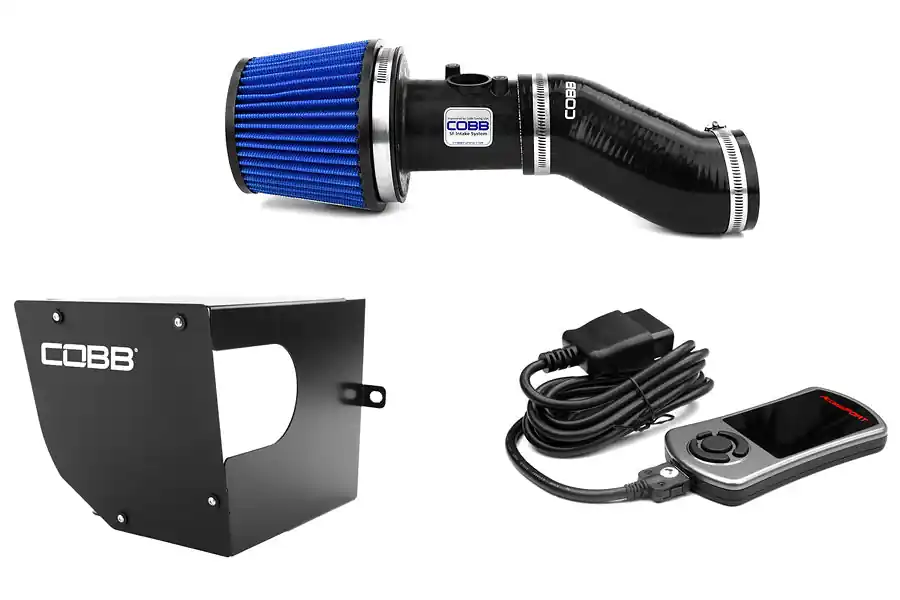 COBB Tuning Stage 1+ Power Package Black - 2005-2006 Subaru Legacy GT / 2005-2006 Outback XT
