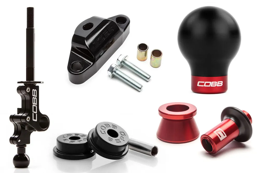 04-21 STI COBB Tuning Stage 2+ Drivetrain Package w/ Red Lockout and Black / Red Shift Knob -