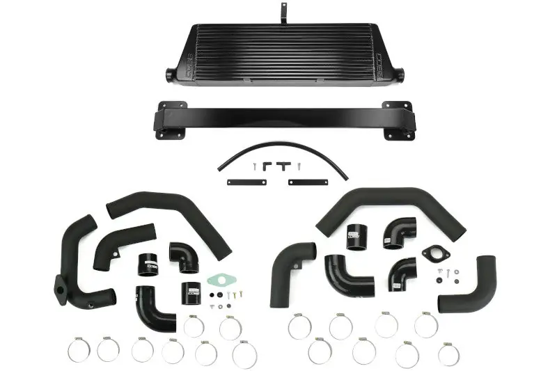 COBB Tuning Front Mount Intercooler Kit Black w/Black Piping - 2008-2014 Subaru WRX