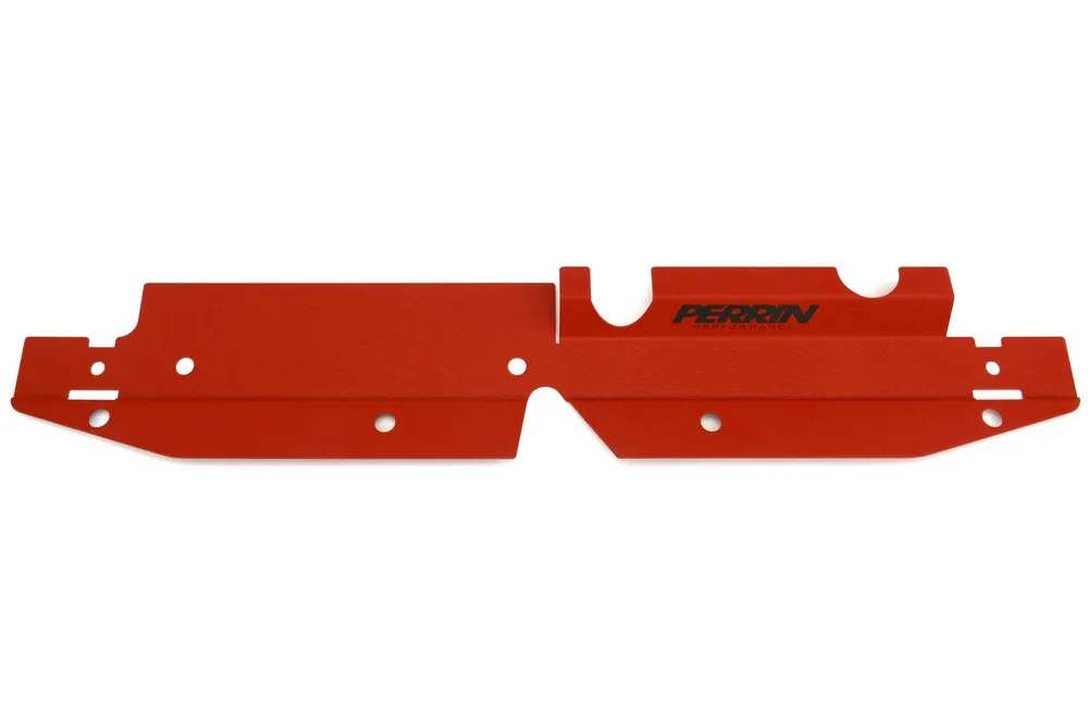 PERRIN Radiator Shroud Red - 2008-2014 Subaru WRX / STI