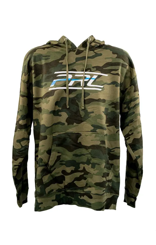 PRL Motorsports Logo Hoodie (Black Camo) Size S - Universal