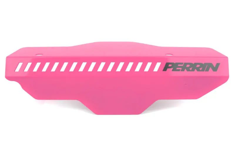 PERRIN Pulley Cover (Hyper Pink) - 2002-2014 Subaru WRX / 2004-2021 STI