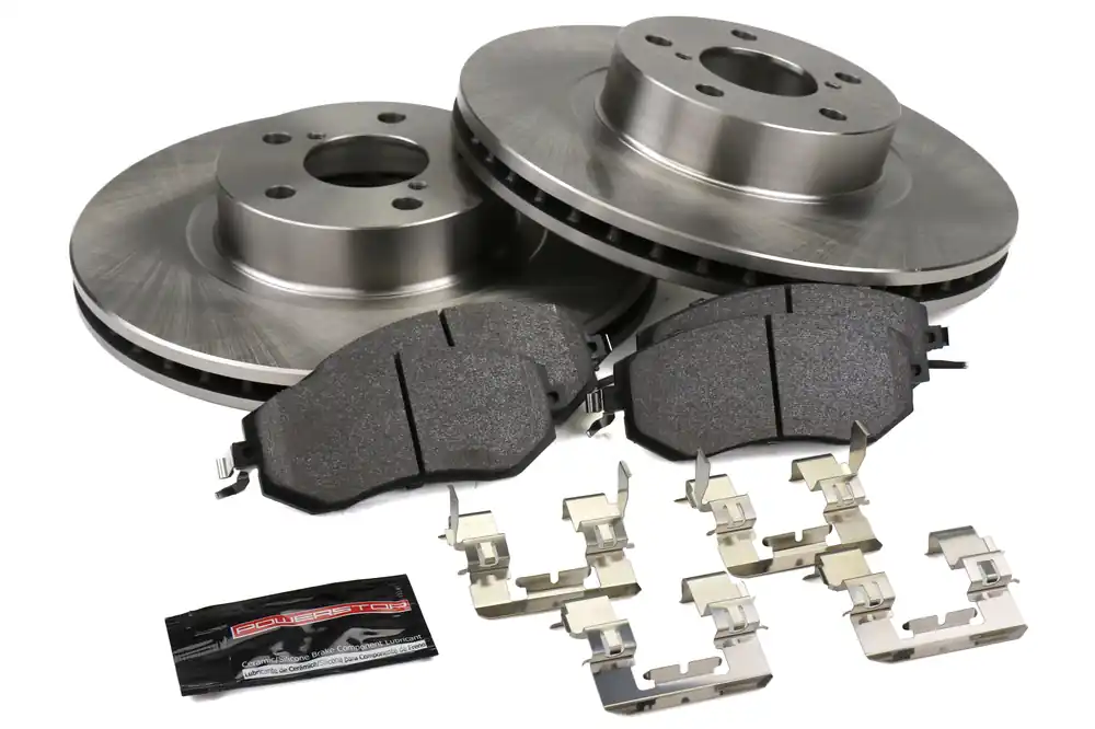 Power Stop Track Day Spec Brake Kit (Front) - 2011-2016 Subaru Impreza