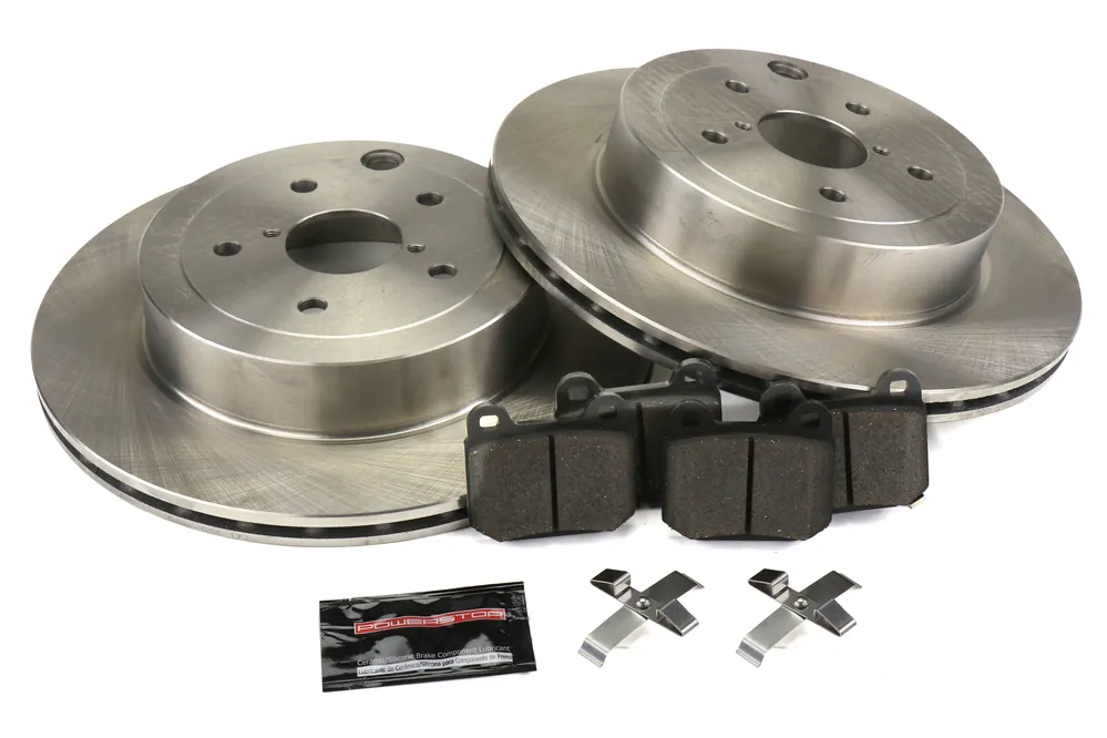 Power Stop Autospecialty Brake Kit (Rear) - 2008-2017 Subaru STI