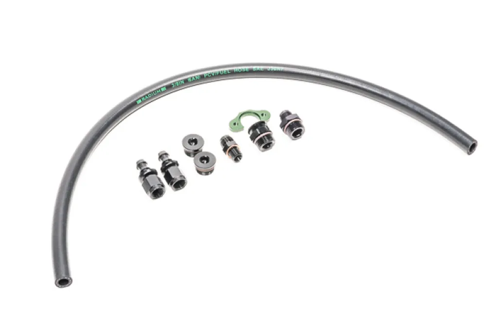 Radium Fuel Rail Plumbing Kit Early - Mitsubishi EVO 1-3 4G63