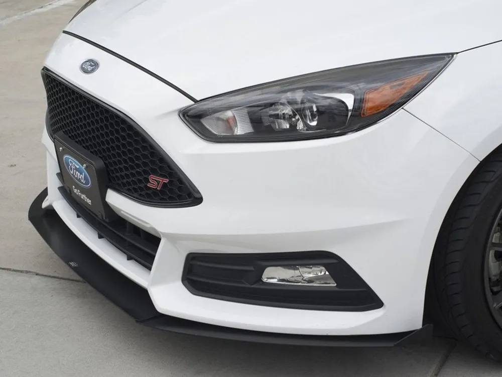 Rally Innovations 3-Piece Front Splitter - 2015-2018 Ford Focus ST