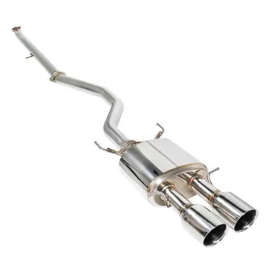 Remark Non-Resonated Catback Exhaust - 2017-2020 Honda Civic Si (Sedan)