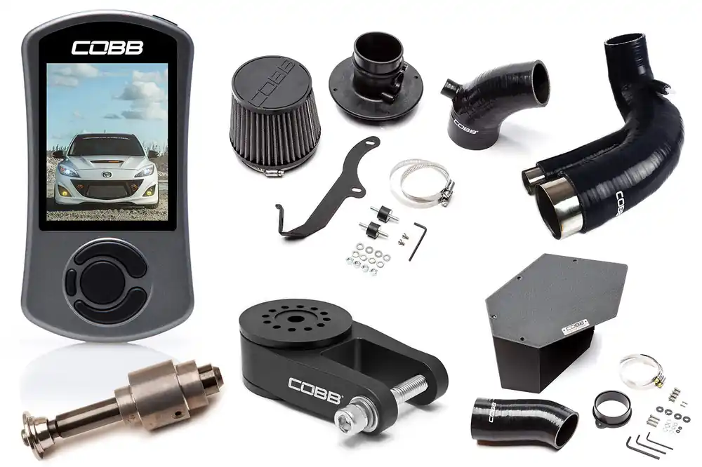 COBB Tuning Stage 1+ Power Package Black - 2010-2013 Mazdaspeed3