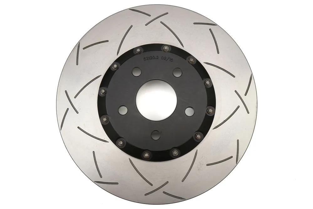 DBA T3 5000 Series Uni-Directional Slotted Front 2 Piece Rotor - 2013-2018 Ford Focus ST