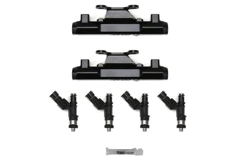 DeatschWerks Fuel Injectors 1200cc w/ Top Feed Fuel Rails - Subaru Models (inc. 2002-2014 WRX / 2007+ STI)