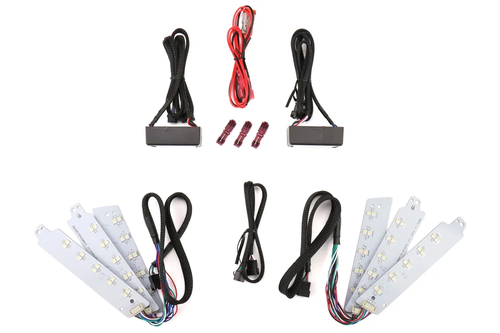 Diode Dynamics RGBW DRL LED Boards - 2015-2017 Ford Mustang