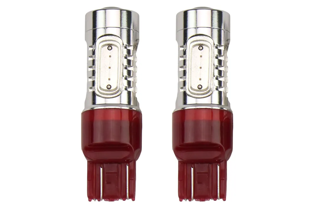 Diode Dynamics 7443 HP11 LED Red Bulb Pair - Subaru Models