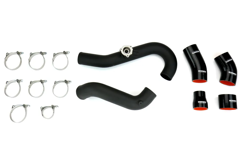 Mishimoto Intercooler Pipe Kit Wrinkle Black - 2015-2017