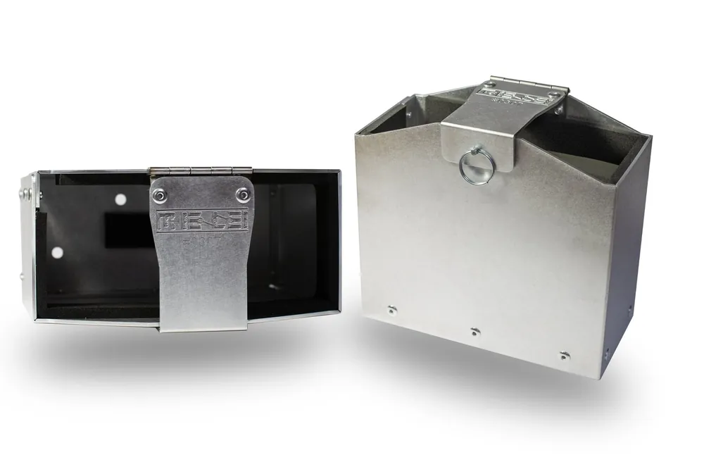 Mele Design Battery Mount Raw Finish - 1998-2002 Subaru Forester