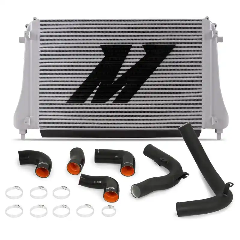 Mishimoto Performance Intercooler Kit Wrinkle Black - Volkswagen Models (inc. 2015+ GTI / 2016+ Golf R)