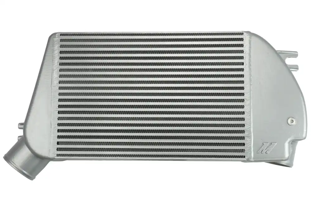 Mishimoto Race Top Mount Intercooler Silver - 2015-2021 Subaru WRX