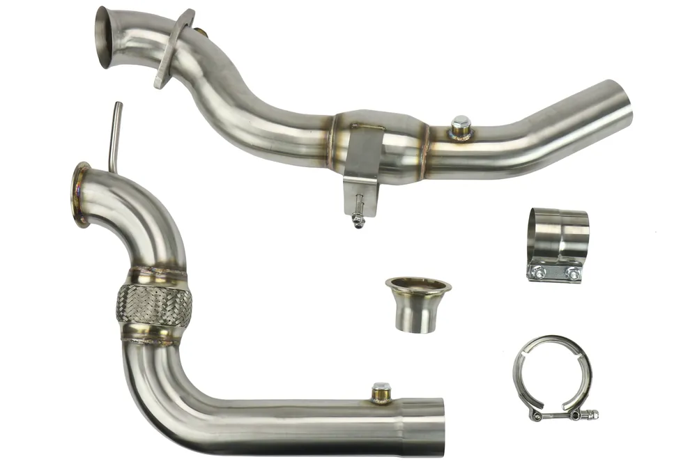 Mishimoto 3in Catted Downpipe - 2015-2017 Ford Mustang EcoBoost
