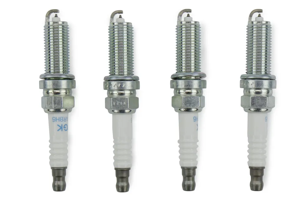 NGK Laser Iridium Stock Heat Range Spark Plug ILKAR8H6, Box of 4 - 2015-2021 Subaru WRX / 2014-2016 Forester XT