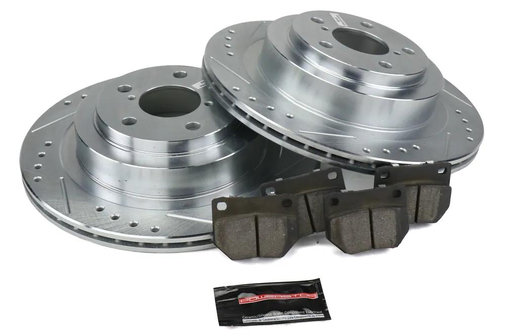 Power Stop Z26 Street Brake Kit (Rear) - 2006-2007 Subaru WRX