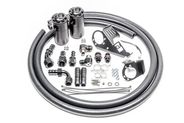 Radium Dual Catch Can Kit Fluid Lock - 2022-2024 Subaru WRX