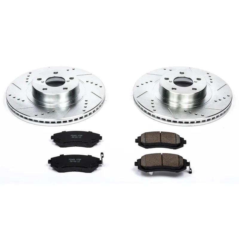 Power Stop Z23 Evolution Brake Kit (Front) - 2009-2010 Subaru Forester / 2008-2010 Impreza / 2005-2012 Legacy / Outback