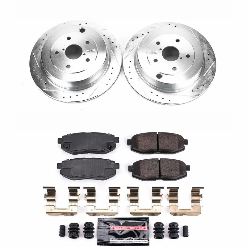 Power Stop Z23 Evolution Brake Kit (Rear) - 2006-2014 Subaru Tribeca