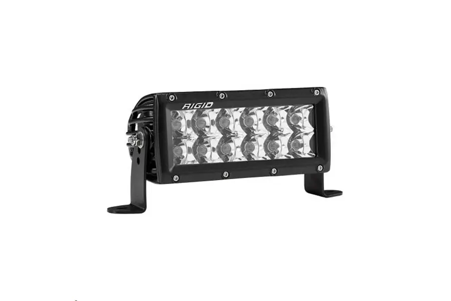 Rigid Industries E-Series Spot Beam LED Bar 6in Amber - Universal
