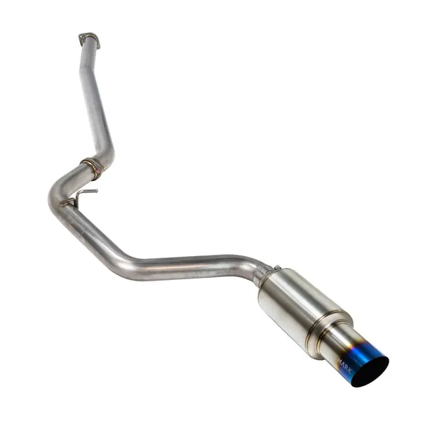 REMARK R1 Cat Back Exhaust Titanium Tip - 2008-2014 Subaru WRX / STI Hatchback