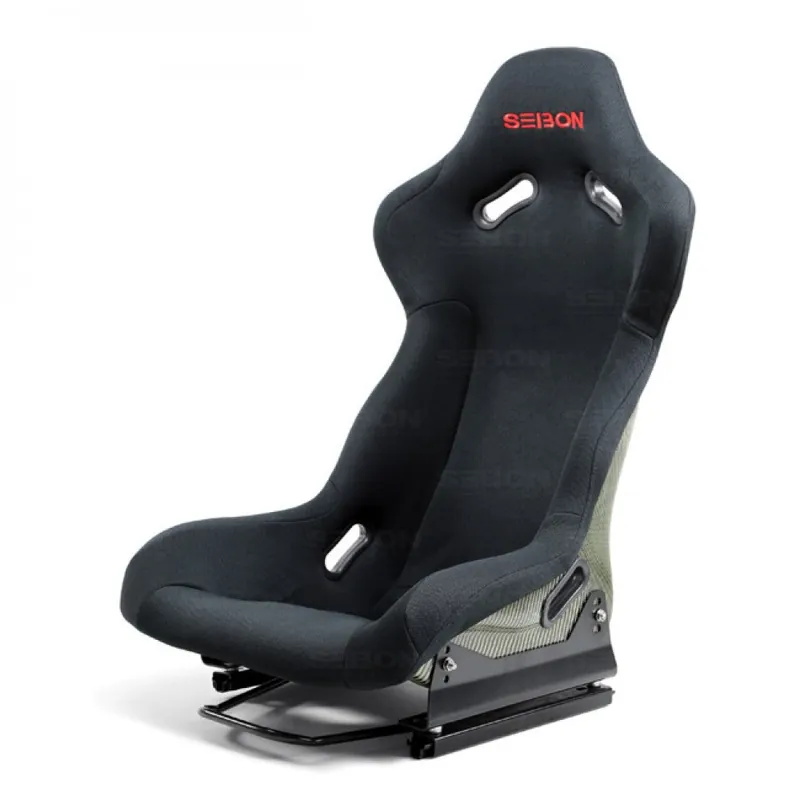 Seibon Carbon Kevlar Racing Seat Black - Universal