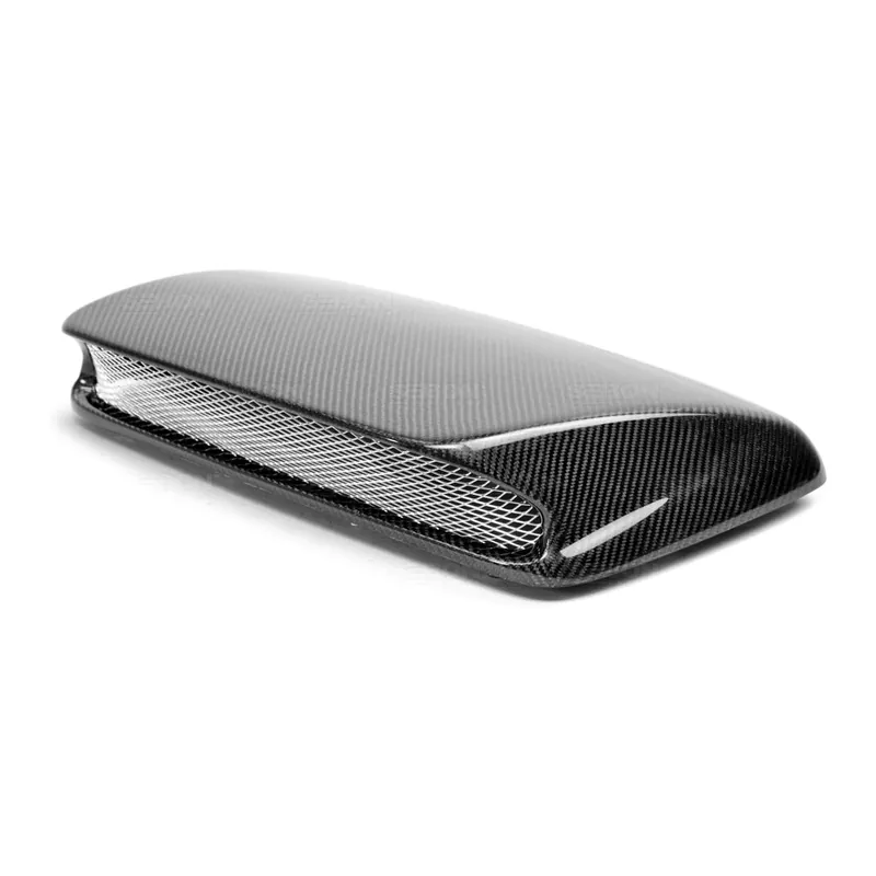 Seibon Carbon Fiber S Style Hood Scoop - 2004-2005 Subaru WRX / STI