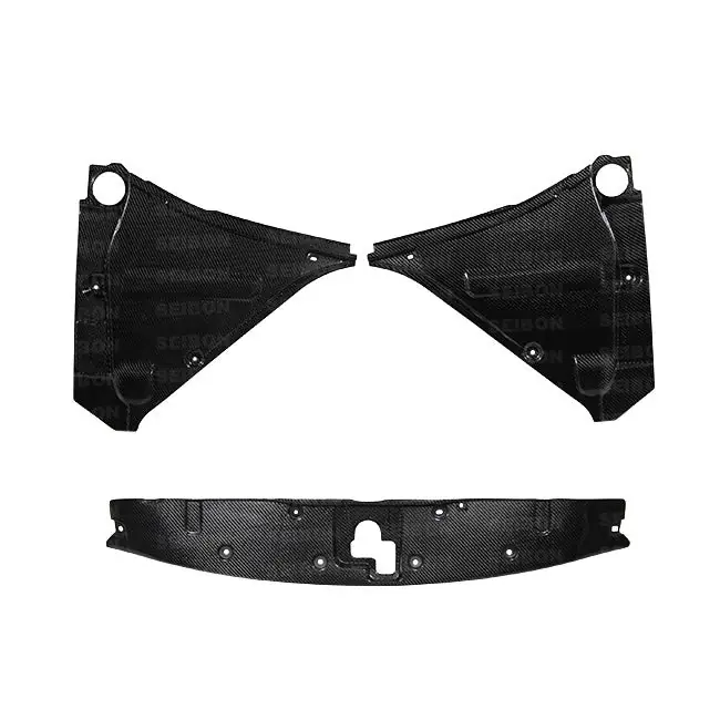 Seibon Carbon Fiber Cooling Panel Set - 2009-2011 Nissan GT-R