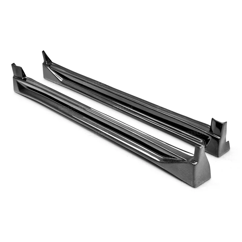 Seibon Carbon Fiber CW Style Side Skirts - 2002-2003 Subaru WRX