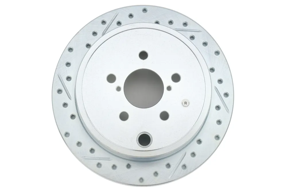 Stoptech C-Tek Sport Drilled and Slotted Rotor Single Rear Right - Subaru Models (inc. 2008-2014 WRX)