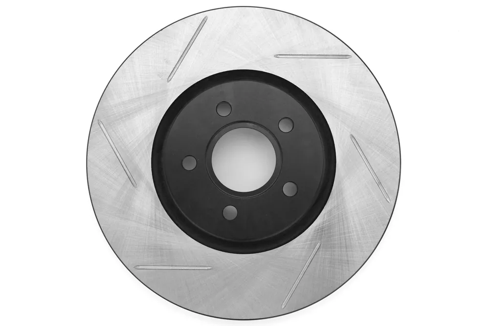 Stoptech Slotted Front Right Rotor Single - 2013-2014 Ford Focus ST