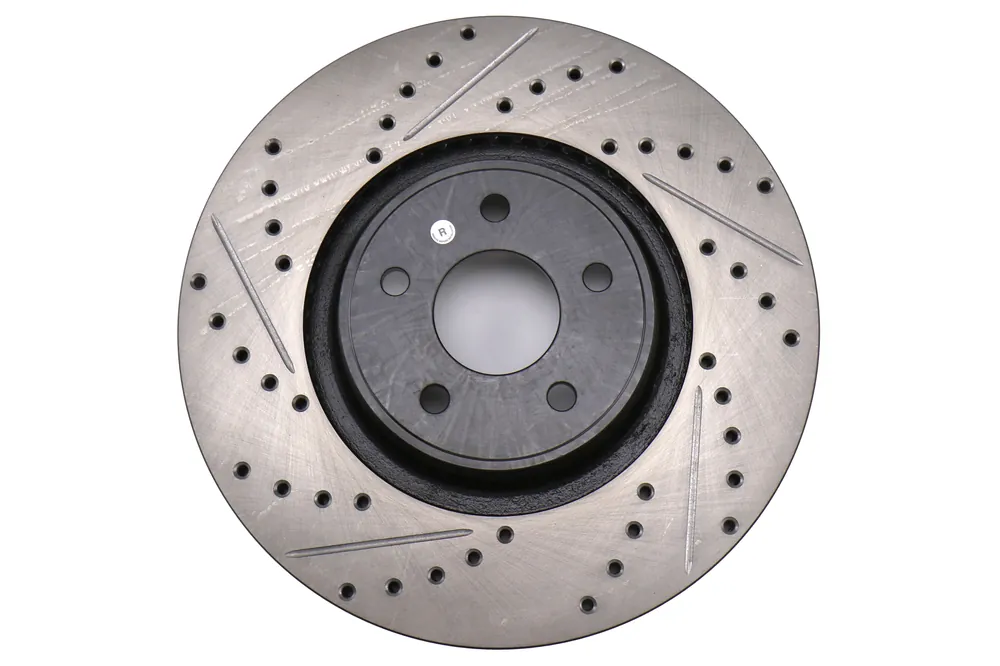 Stoptech Sport Drilled and Slotted Front Right Rotor - 2013-2018 Ford Focus ST