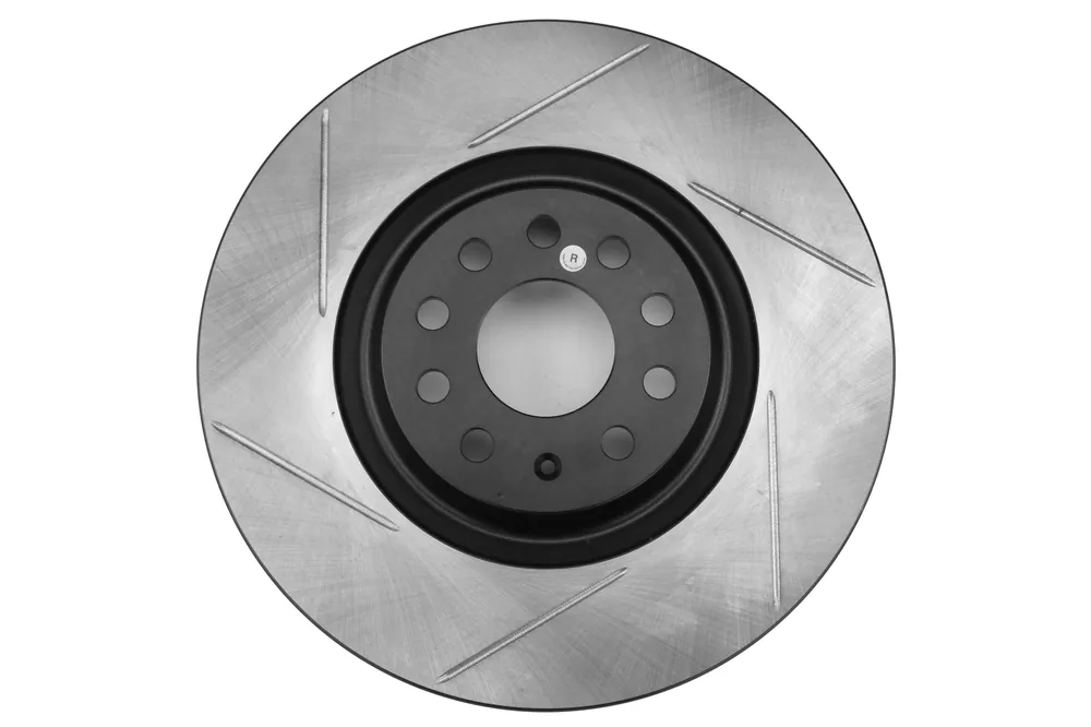 Stoptech Slotted Rear Right Rotor Single - Volkswagen Models (inc. 2015-2019 GTI PP / 2016-2019 Golf R)