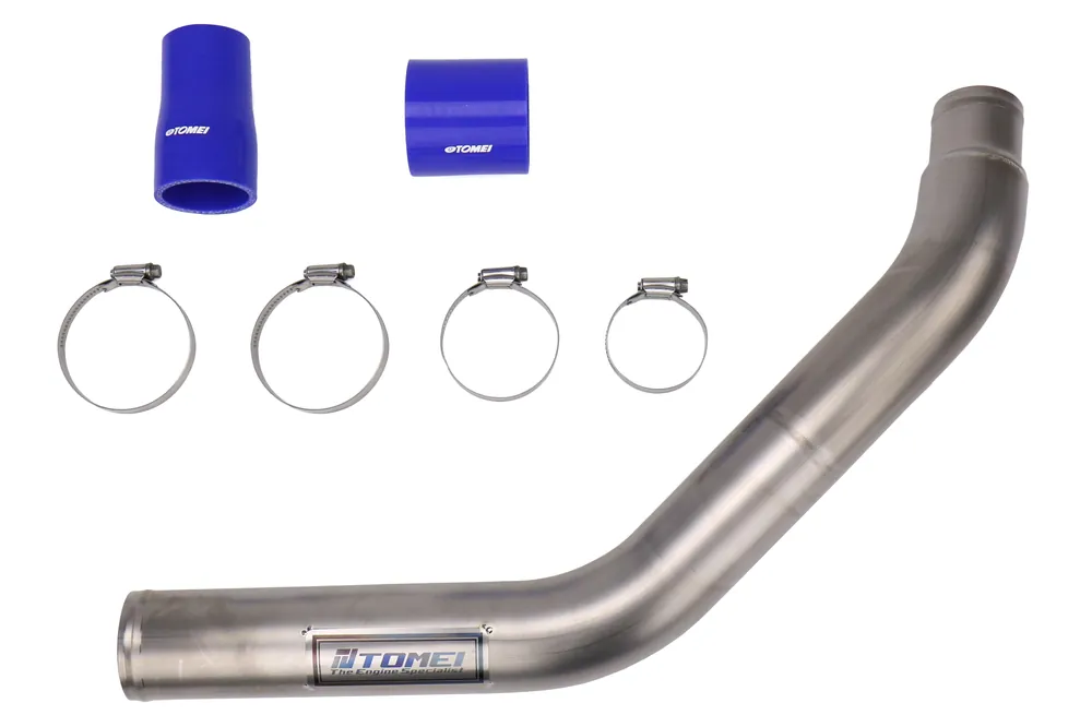 Tomei Titanium Upper Intercooler Pipe - 2008-2015 Mitsubishi Evo X