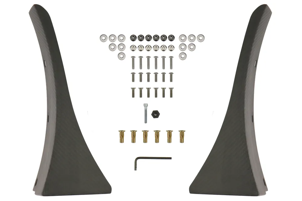 Verus Engineering Front Splitter Endplates - 2013-2021 Scion FRS / Subaru BRZ / Toyota 86