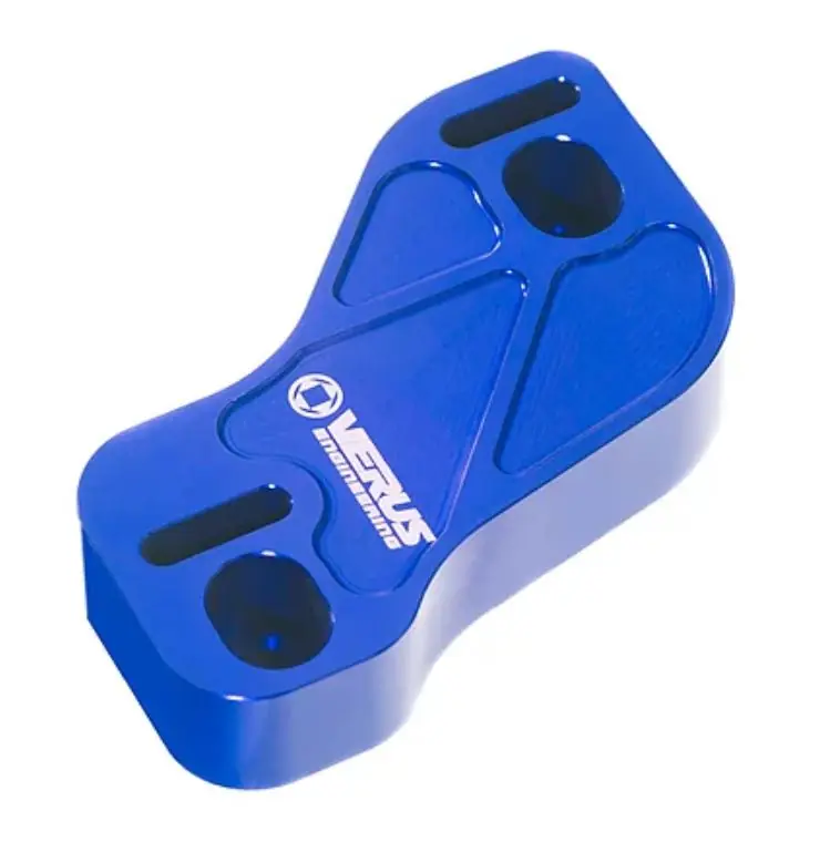 Verus Engineering Throttle Pedal Spacer Blue - 2008-2014 Subaru WRX / STI