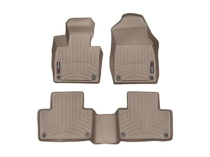 Weathertech Front and Rear Floorliners Tan - 2020-2024 Subaru Outback