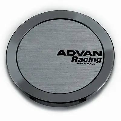 Advan Racing Center Cap 63MM Full Flat Type Hyper Black