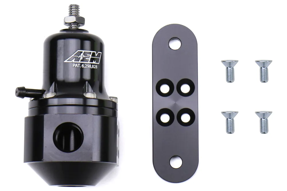 AEM Electronics Adjustable High Capacity Fuel Pressure Regulator - Universal