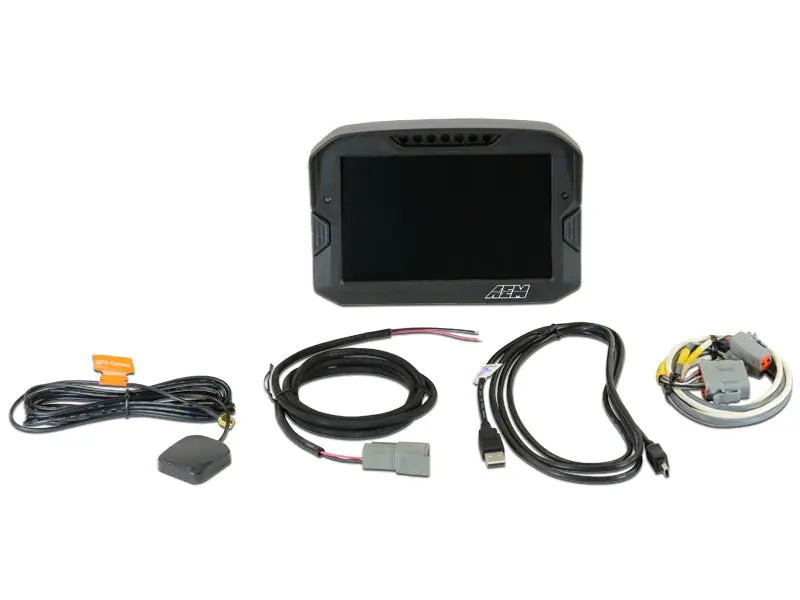 AEM Electronics CD-7G Carbon Digital Dash Display Non-Logging / GPS Enabled - Universal