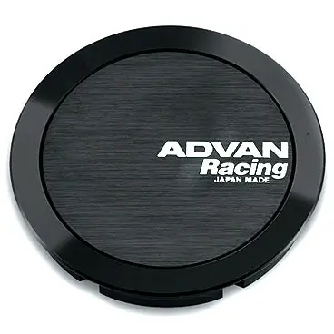 Advan Racing Center Cap 73MM Full Flat Type Black