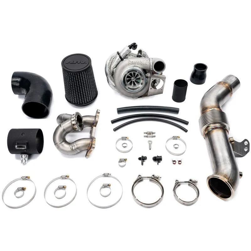 AMS PERFORMANCE A90 2020 TOYOTA GR SUPRA ALPHA 6 GTX3076 GEN II RACE TURBO KIT - 2020-2024 Toyota Supra